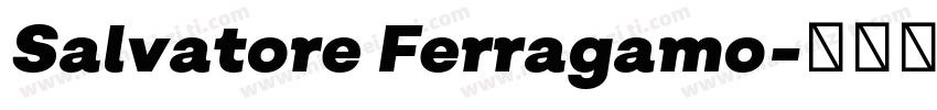Salvatore Ferragamo字体转换